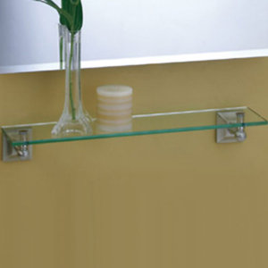 G4286 Meridian Vanity Shelf Bathroom Accessory - Satin Nickel G4286 Meridian Vanity Shelf Bathroom Accessory - Satin Nickel