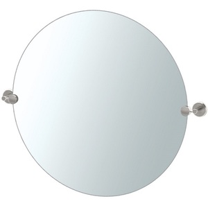 G4299R Latitude 2 Round Mirror - Satin Nickel G4299R Latitude 2 Round Mirror - Satin Nickel