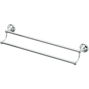 G4324 Tiara Towel Bar Bathroom Accessory - Chrome G4324 Tiara Towel Bar Bathroom Accessory - Chrome