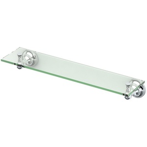 GAT4326 Tiara Vanity Shelf Bathroom Accessory - Chrome GAT4326 Tiara Vanity Shelf Bathroom Accessory - Chrome