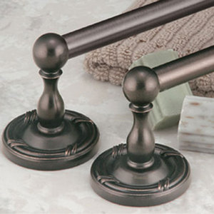 G4650 Chenille Towel Bar Bathroom Accessory - Burnished Bronze G4650 Chenille Towel Bar Bathroom Accessory - Burnished Bronze