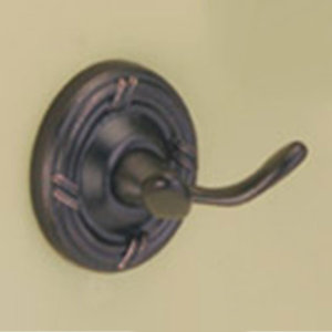 G4655 Chenille Robe Hook Bathroom Accessory - Burnished Bronze G4655 Chenille Robe Hook Bathroom Accessory - Burnished Bronze
