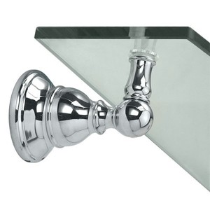 G4806 Oldenburg Vanity Shelf Bathroom Accessory - Chrome G4806 Oldenburg Vanity Shelf Bathroom Accessory - Chrome