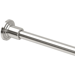 G821 Marina Shower Rod Shower Curtain Rod - Satin Nickel G821 Marina Shower Rod Shower Curtain Rod - Satin Nickel