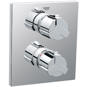 G19304000 Allure Thermostatic/Volume Control Custom Shower Valve - Chrome G19304000 Allure Thermostatic/Volume Control Custom Shower Valve - Chrome