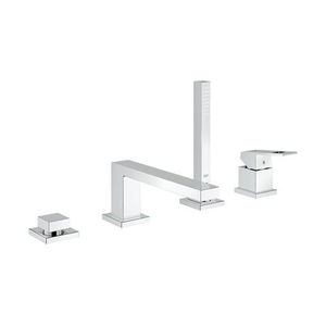G19897000 Eurocube Deck Mount With Handshower Tub Faucet - Chrome G19897000 Eurocube Deck Mount With Handshower Tub Faucet - Chrome