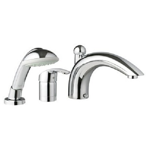 G32644001 Eurosmart Deck Mount With Handshower Tub Faucet - Chrome G32644001 Eurosmart Deck Mount With Handshower Tub Faucet - Chrome