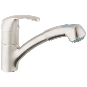 G32999SD0 Alira Pull-Out Spray Kitchen Faucet - Stainless Steel G32999SD0 Alira Pull-Out Spray Kitchen Faucet - Stainless Steel