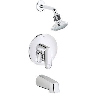 G35018002 Europlus Tub & Shower Faucet Trim Trim Kit - Chrome G35018002 Europlus Tub & Shower Faucet Trim Trim Kit - Chrome