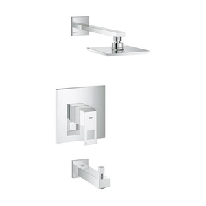G35027000 Eurocube Tub & Shower Faucet Trim Trim Kit - StarLight Chrome G35027000 Eurocube Tub & Shower Faucet Trim Trim Kit - StarLight Chrome