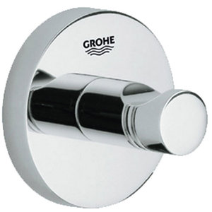 G40364000 Essentials Robe Hook Bathroom Accessory - Chrome G40364000 Essentials Robe Hook Bathroom Accessory - Chrome