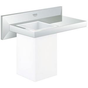 G40503000 Allure Brilliant Toothbrush & Tumbler Holder Bathroom Accessory - Chrome G40503000 Allure Brilliant Toothbrush & Tumbler Holder Bathroom Accessory - Chrome