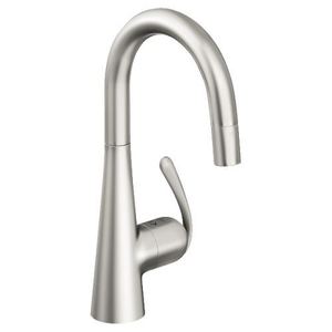 G32283SDE LadyLux Single-Hole Bar Faucet - Stainless Steel G32283SDE LadyLux Single-Hole Bar Faucet - Stainless Steel