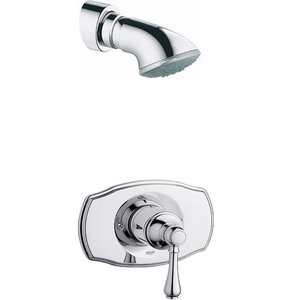 G19722/G28521/G35015000 Geneva Single Handle Shower Faucet - Chrome G19722/G28521/G35015000 Geneva Single Handle Shower Faucet - Chrome