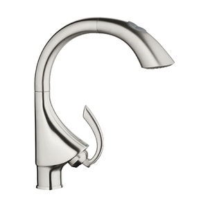G32071SD0 K4 Pull-Out Spray Kitchen Faucet - Stainless Steel G32071SD0 K4 Pull-Out Spray Kitchen Faucet - Stainless Steel