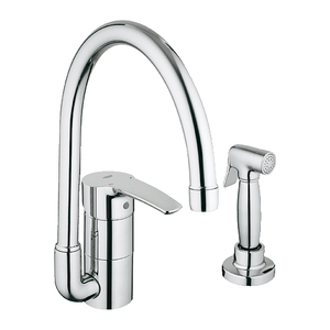 G33980001 Eurostyle Single Handle Kitchen Faucet - Chrome G33980001 Eurostyle Single Handle Kitchen Faucet - Chrome
