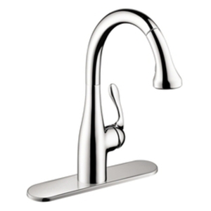 H04066001 Allegro E Pull-Out Spray Kitchen Faucet - Chrome H04066001 Allegro E Pull-Out Spray Kitchen Faucet - Chrome