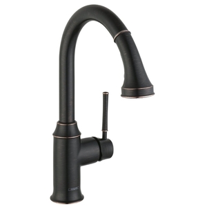 H04215920 Talis C Pull-Out Spray Kitchen Faucet - Rubbed Bronze H04215920 Talis C Pull-Out Spray Kitchen Faucet - Rubbed Bronze