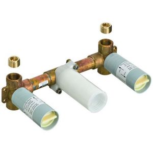 H18113181 Axor Massaud Bathroom Sink Faucet Valve Rough In Valve - Brass H18113181 Axor Massaud Bathroom Sink Faucet Valve Rough In Valve - Brass