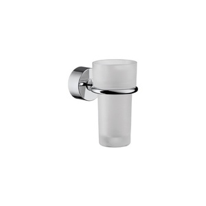 AX41534000 Axor Uno Toothbrush & Tumbler Holder Bathroom Accessory - Chrome AX41534000 Axor Uno Toothbrush & Tumbler Holder Bathroom Accessory - Chrome