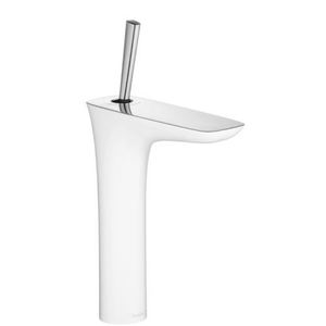 H15081401 PuraVida Single Hole Bathroom Faucet - White Chrome H15081401 PuraVida Single Hole Bathroom Faucet - White Chrome