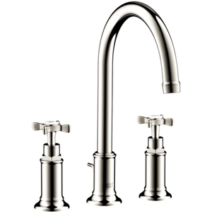 AX16513831 Axor Montreux 8'' Widespread Bathroom Faucet - Polished Nickel AX16513831 Axor Montreux 8'' Widespread Bathroom Faucet - Polished Nickel