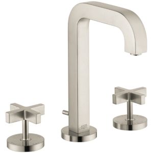 AX39133821 Axor Citterio 8'' Widespread Bathroom Faucet - Brushed Nickel AX39133821 Axor Citterio 8'' Widespread Bathroom Faucet - Brushed Nickel