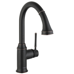 H04215921 Talis C Pull-Out Spray Kitchen Faucet - Rubbed Bronze H04215921 Talis C Pull-Out Spray Kitchen Faucet - Rubbed Bronze