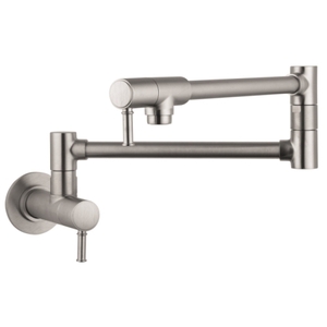 H04218800 Talis C Pot Filler Kitchen Faucet - Steel Optik H04218800 Talis C Pot Filler Kitchen Faucet - Steel Optik