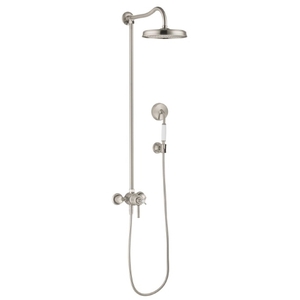 AX16570821 Axor Montreux Shower Tower Custom Shower System - Brushed Nickel AX16570821 Axor Montreux Shower Tower Custom Shower System - Brushed Nickel