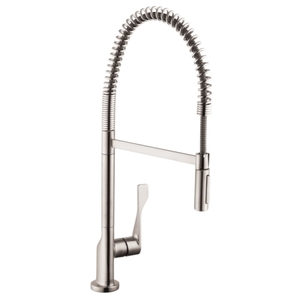 AX39840801 Axor Citterio Single Handle Kitchen Faucet - Steel Optic AX39840801 Axor Citterio Single Handle Kitchen Faucet - Steel Optic