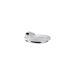 AX41533820 Axor Uno Soap Dish Bathroom Accessory - Brushed Nickel AX41533820 Axor Uno Soap Dish Bathroom Accessory - Brushed Nickel