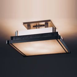Semi Flush Mount 17-1/10" Width Semi Flush Mount 17-1/10" Width