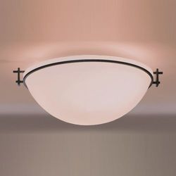Flush Mount Ceiling Light 15-9/10" Width Flush Mount Ceiling Light 15-9/10" Width