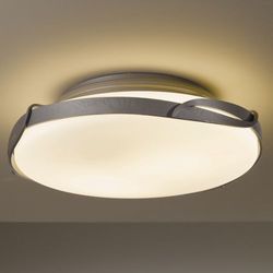 Flush Mount Ceiling Light 13-9/10" Width Flush Mount Ceiling Light 13-9/10" Width