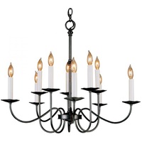 Mid Sized Chandelier 27-1/10" Width Mid Sized Chandelier 27-1/10" Width