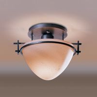 Semi Flush Mount 9-1/10" Width Semi Flush Mount 9-1/10" Width