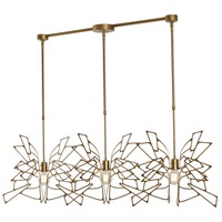 Multi Light Pendant 21-3/5" Width Multi Light Pendant 21-3/5" Width