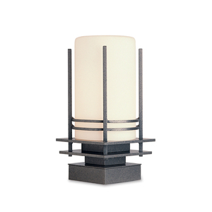 H33579620G26 Banded Post Light Post Lights - Natural Iron H33579620G26 Banded Post Light Post Lights - Natural Iron