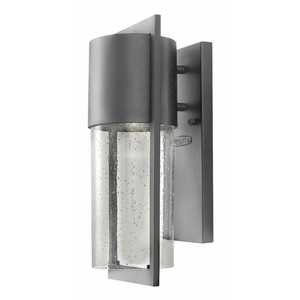 H1320HE Shelter Entrance Outdoor Wall Light - Hematite H1320HE Shelter Entrance Outdoor Wall Light - Hematite