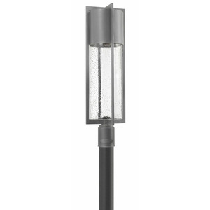 H1321HE Shelter Post Light Post Lights - Hematite H1321HE Shelter Post Light Post Lights - Hematite