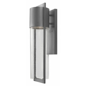 H1324HE Shelter Entrance Outdoor Wall Light - Hematite H1324HE Shelter Entrance Outdoor Wall Light - Hematite
