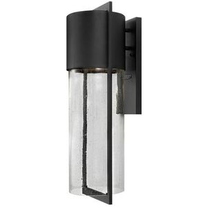 H1325BKGU24 Shelter Entrance Outdoor Wall Light - Black H1325BKGU24 Shelter Entrance Outdoor Wall Light - Black