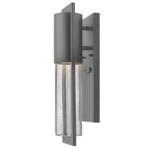 H1326HELED Shelter Entrance Outdoor Wall Light - Hematite H1326HELED Shelter Entrance Outdoor Wall Light - Hematite