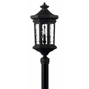 H1601MB Raley Post Light Post Lights - Museum Black H1601MB Raley Post Light Post Lights - Museum Black