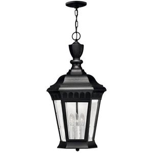 H1702BKLED Camelot Hanging Hanging Lantern - Black H1702BKLED Camelot Hanging Hanging Lantern - Black