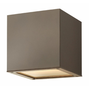 H1766BZ Kube Entrance Outdoor Wall Light - Bronze H1766BZ Kube Entrance Outdoor Wall Light - Bronze