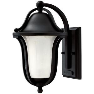 H2630BKGU24 Bolla Entrance Outdoor Wall Light - Black H2630BKGU24 Bolla Entrance Outdoor Wall Light - Black
