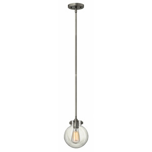 H3128AN Congress Mini-Pendant Pendant Light - Antique Nickel H3128AN Congress Mini-Pendant Pendant Light - Antique Nickel
