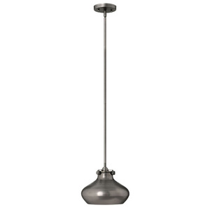 H3138AN Congress Mini-Pendant Pendant Light - Antique Nickel H3138AN Congress Mini-Pendant Pendant Light - Antique Nickel